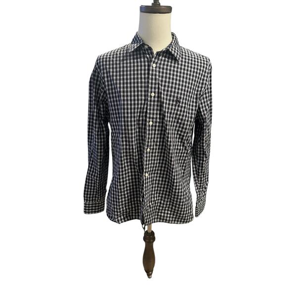 Brooks Brothers Other - Brooks Brothers Men's Dress Shirt Black White XL Long Sleeve